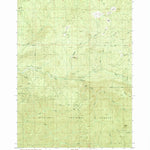 United States Geological Survey Mount Butler, OR (1986, 24000-Scale) digital map