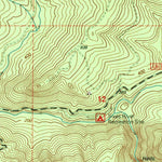 United States Geological Survey Mount Butler, OR (1996, 24000-Scale) digital map