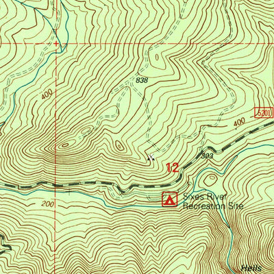 United States Geological Survey Mount Butler, OR (1996, 24000-Scale) digital map