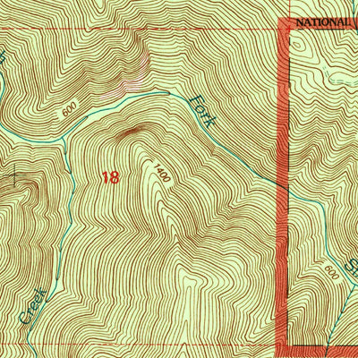 United States Geological Survey Mount Butler, OR (1996, 24000-Scale) digital map
