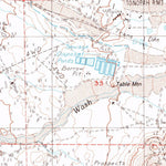 United States Geological Survey Mount Butte, NV (1987, 24000-Scale) digital map