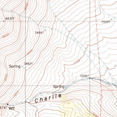 United States Geological Survey Mount Callaghan, NV (1986, 24000-Scale) digital map