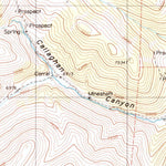 United States Geological Survey Mount Callaghan, NV (1986, 24000-Scale) digital map