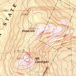 United States Geological Survey Mount Cardigan, NH (1998, 24000-Scale) digital map