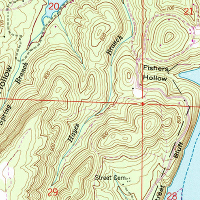 United States Geological Survey Mount Carmel, AL (1948, 24000-Scale) digital map