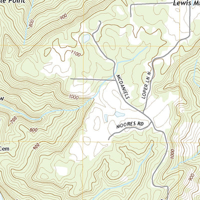 United States Geological Survey Mount Carmel, AL (2020, 24000-Scale) digital map