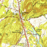 United States Geological Survey Mount Carmel, CT (1954, 31680-Scale) digital map