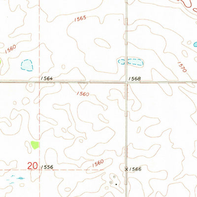 United States Geological Survey Mount Carmel, ND (1970, 24000-Scale) digital map