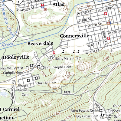 United States Geological Survey Mount Carmel, PA (2023, 24000-Scale) digital map