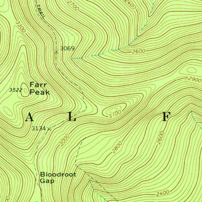 United States Geological Survey Mount Carmel, VT (1970, 24000-Scale) digital map