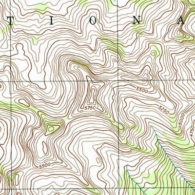United States Geological Survey Mount Carrie, WA (1999, 24000-Scale) digital map