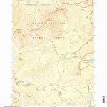 United States Geological Survey Mount Carrigain, NH (1995, 24000-Scale) digital map