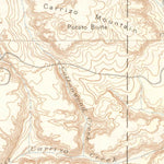 United States Geological Survey Mount Carrizo, CO-NM-OK (1892, 125000-Scale) digital map