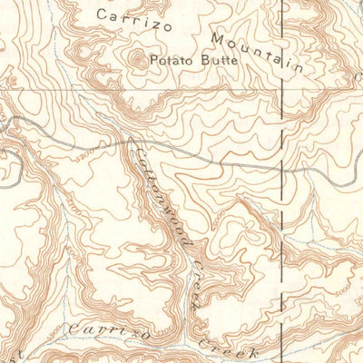 United States Geological Survey Mount Carrizo, CO-NM-OK (1892, 125000-Scale) digital map