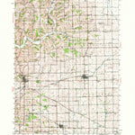 United States Geological Survey Mount Carroll, IL (1942, 62500-Scale) digital map
