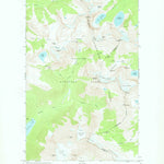 United States Geological Survey Mount Carter, MT (1968, 24000-Scale) digital map