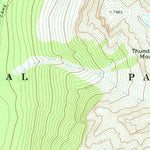 United States Geological Survey Mount Carter, MT (1968, 24000-Scale) digital map
