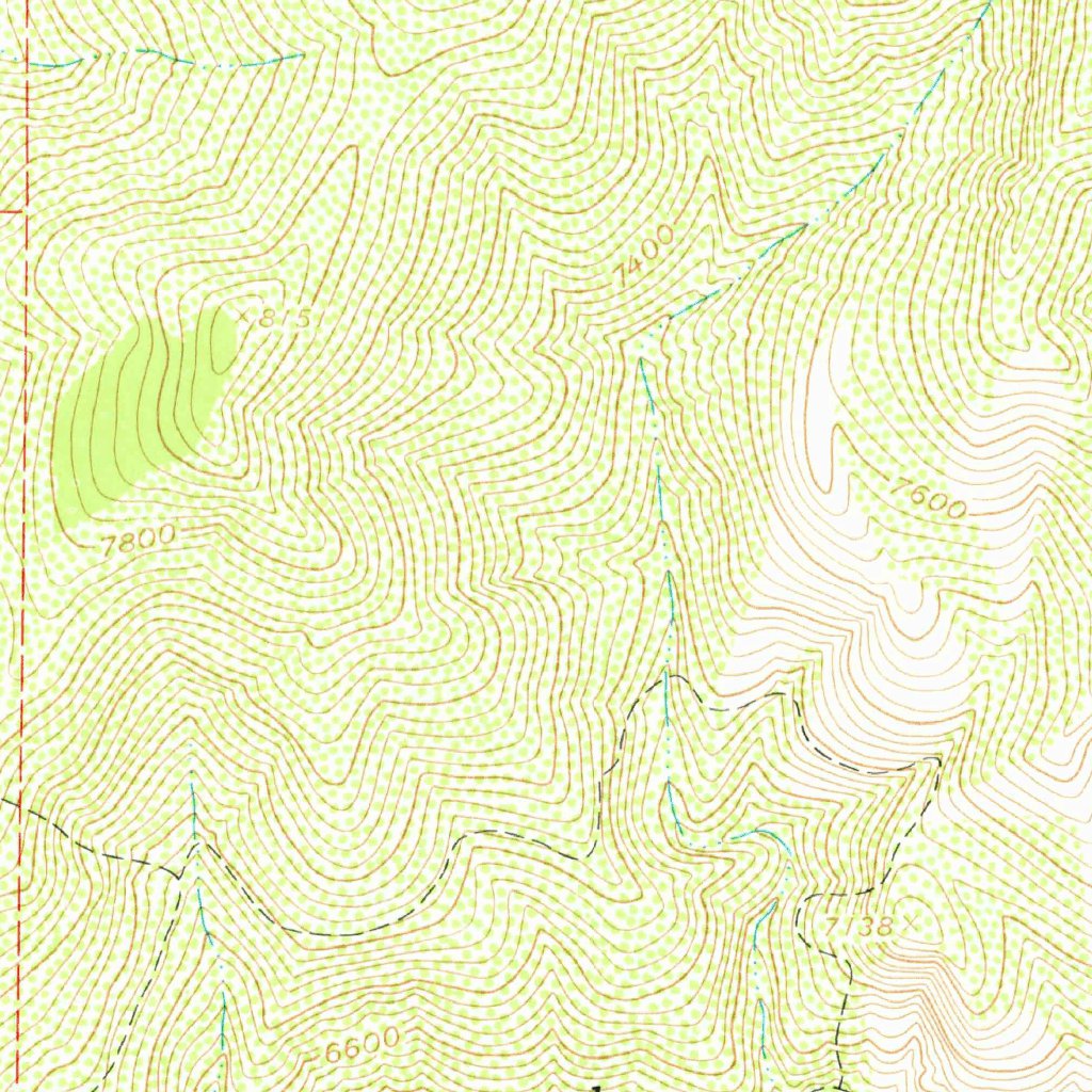 Mount Catherine, UT (1961, 24000-Scale) Map by United States Geological ...