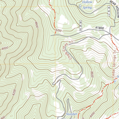 United States Geological Survey Mount Catherine, UT (2023, 24000-Scale) digital map