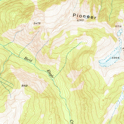 United States Geological Survey Mount Challenger, WA (1953, 62500-Scale) digital map