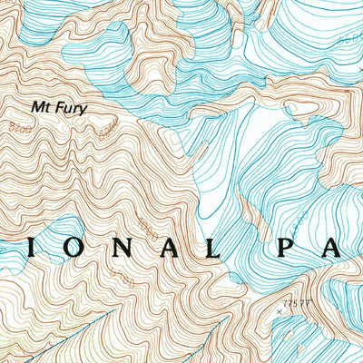 United States Geological Survey Mount Challenger, WA (1989, 24000-Scale) digital map