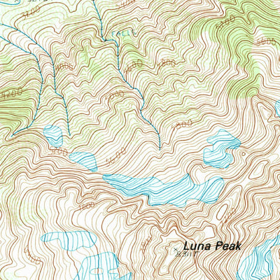 United States Geological Survey Mount Challenger, WA (1989, 24000-Scale) digital map