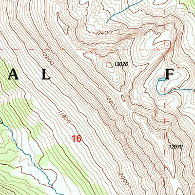 United States Geological Survey Mount Champion, CO (1994, 24000-Scale) digital map