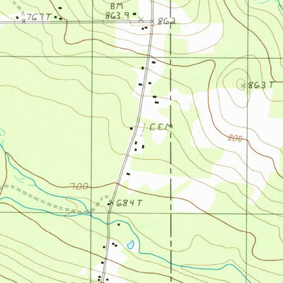 United States Geological Survey Mount Chase, ME (1986, 24000-Scale) digital map