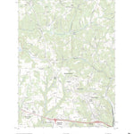 United States Geological Survey Mount Chestnut, PA (2023, 24000-Scale) digital map