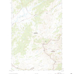 United States Geological Survey Mount Chittenden, WY (2021, 24000-Scale) digital map