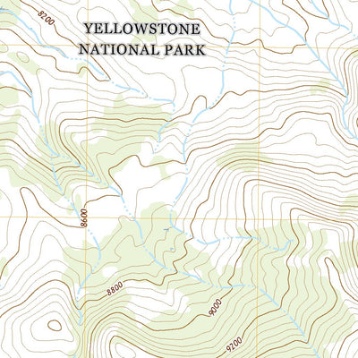 United States Geological Survey Mount Chittenden, WY (2021, 24000-Scale) digital map