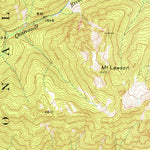 United States Geological Survey Mount Christie, WA (1947, 62500-Scale) digital map