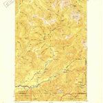 United States Geological Survey Mount Christie, WA (1950, 62500-Scale) digital map