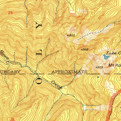United States Geological Survey Mount Christie, WA (1950, 62500-Scale) digital map