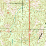 United States Geological Survey Mount Christie, WA (1989, 24000-Scale) digital map