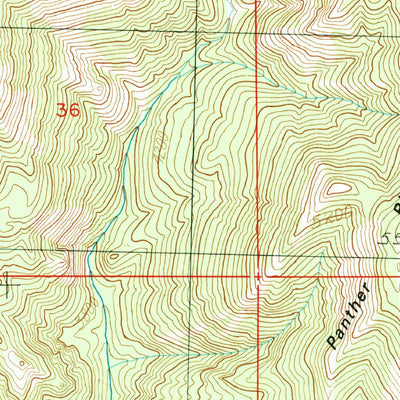 United States Geological Survey Mount Christie, WA (1989, 24000-Scale) digital map