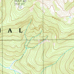United States Geological Survey Mount Christie, WA (1990, 24000-Scale) digital map