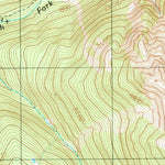 United States Geological Survey Mount Christie, WA (1990, 24000-Scale) digital map