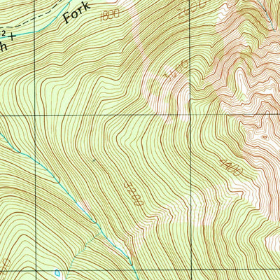 United States Geological Survey Mount Christie, WA (1990, 24000-Scale) digital map