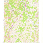 United States Geological Survey Mount Clare, WV (1961, 24000-Scale) digital map