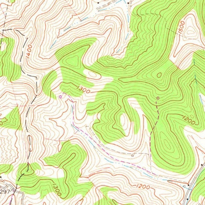 United States Geological Survey Mount Clare, WV (1961, 24000-Scale) digital map