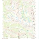 United States Geological Survey Mount Clarence King, CA (1992, 24000-Scale) digital map
