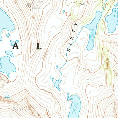 United States Geological Survey Mount Clarence King, CA (1992, 24000-Scale) digital map