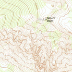 United States Geological Survey Mount Clarence King, CA (1992, 24000-Scale) digital map