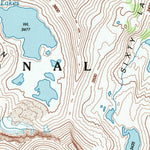 United States Geological Survey Mount Clarence King, CA (1994, 24000-Scale) digital map