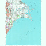United States Geological Survey Mount Clemens East, MI (1968, 24000-Scale) digital map