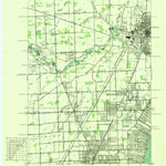 United States Geological Survey Mount Clemens West, MI (1936, 31680-Scale) digital map