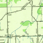 United States Geological Survey Mount Clemens West, MI (1936, 31680-Scale) digital map