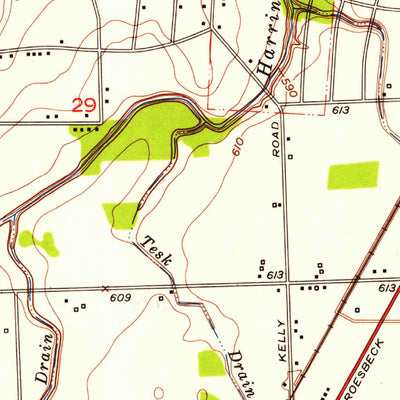 United States Geological Survey Mount Clemens West, MI (1952, 24000-Scale) digital map