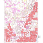 United States Geological Survey Mount Clemens West, MI (1968, 24000-Scale) digital map